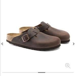Birkenstock Boston Clogs Habana Brown